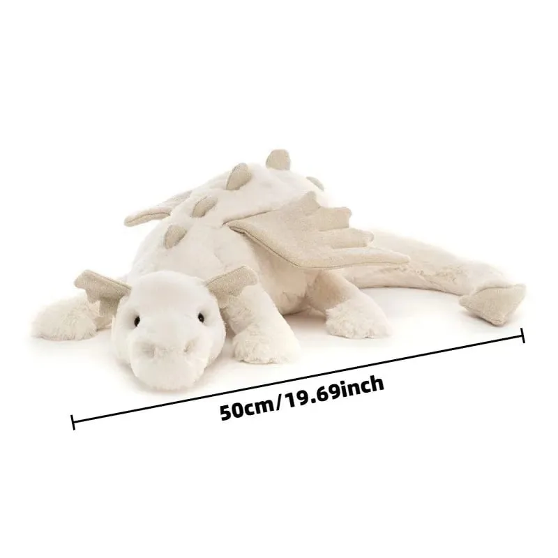 Blue Dragon Plush Toy Cute Soft Stuffed Animal with Colorful Spikes Wings Kids Birthday Gift Home Decoration Comfort Companion — image 11