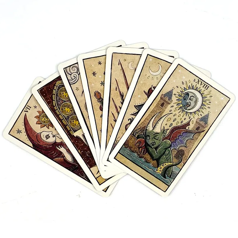 Hot-selling Tarot Cards English Version Fate Divination Edition Cards Game Family Gathering Board Games Halloween Christmas Gift — image 4