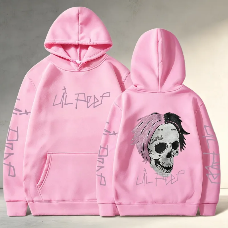 Rapper Lil Peep Cry Baby Hoodies Men Clothing Fashion Vintage Hip Hop Oversized Sweatshirts Gothic Harajuku Pullovers Streetwear — image 16