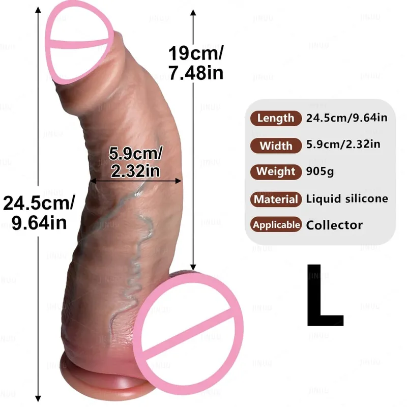 Realistic 3Sizes Phimosis Dildo Realistic Penis Soft Silicone Male Genitals Vaginal Masturbation Suction Cup Dick Woman Anal Sex
