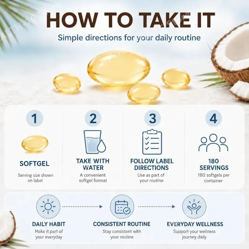 Vitamin D3 K2 Softgels with MK-7 10000 IU Vitamin D3 200mcg K2 Soy Free Gluten Free Daily Nutrition Supplement 300 Softgels — image 5
