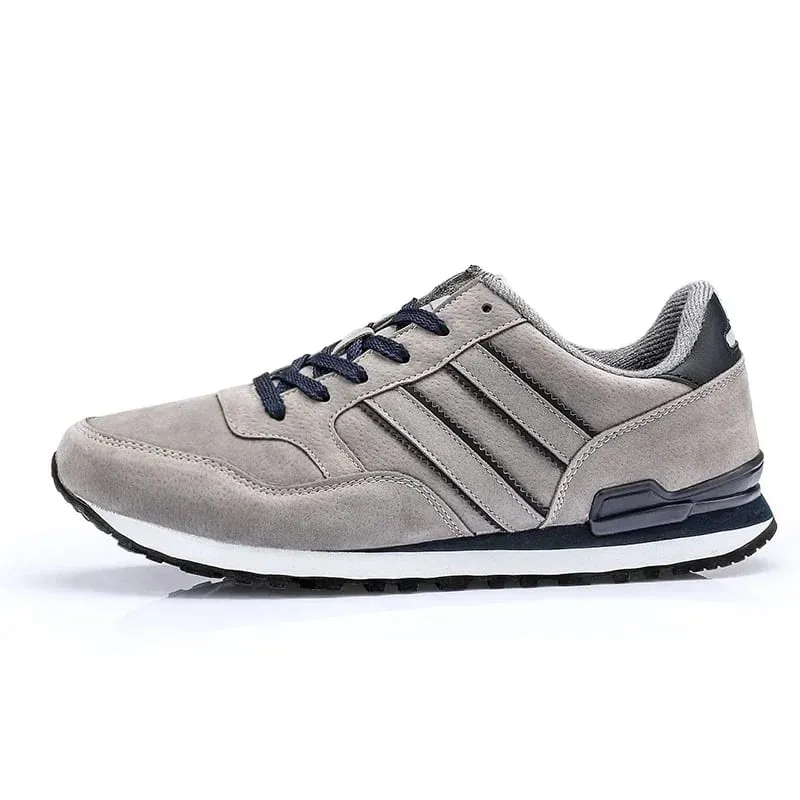 2025 New High Quality Men's Sneakers Leather Casual Shoes Autumn Breathable Men Shoes Male Flat Shoe Men's Casual Shoes — image 9