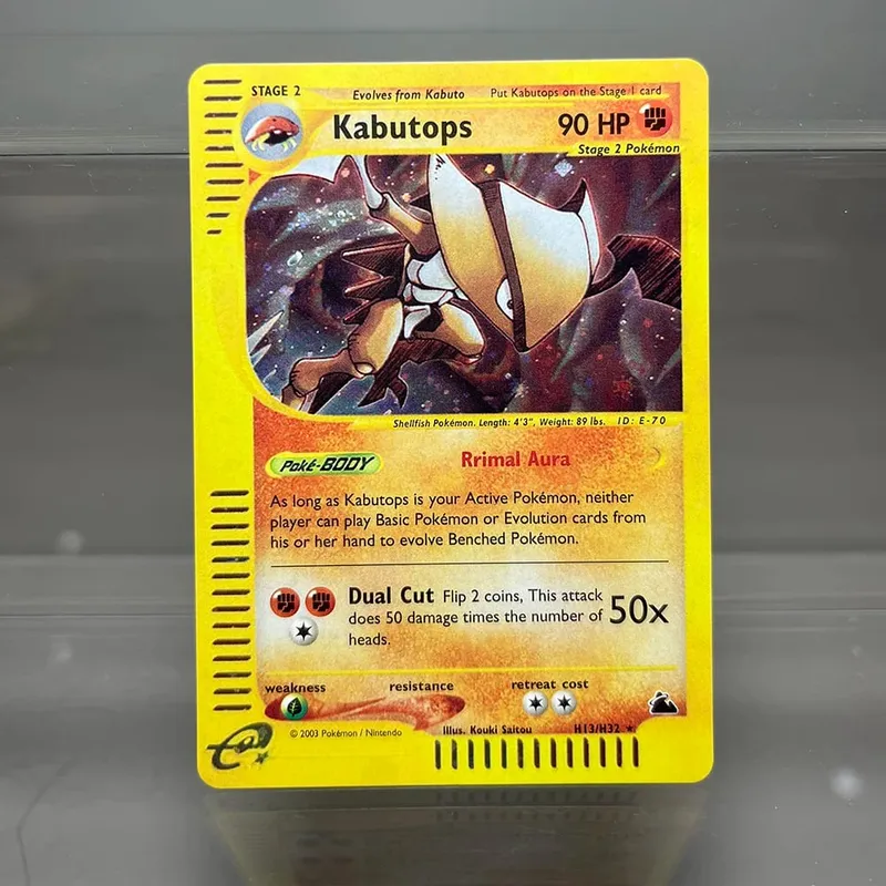 Kad PKM Charizard Steelix Celebi Kad Kerajang Tunggal Magneton Gengar Kad Koleksi Permainan Klasik Kad Proksi PTCG — image 17