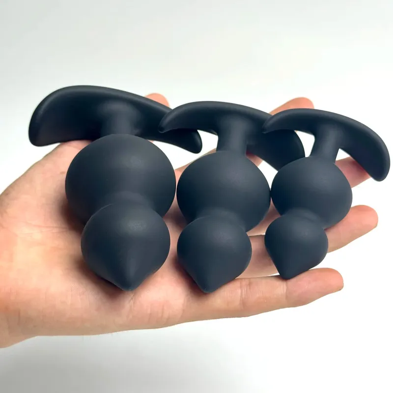 Anal Plug with Steel Balls Butt Plug Anal Beads Fetish Men Prostate Massager Sex Toys for Women Men Anal Dilator — image 6