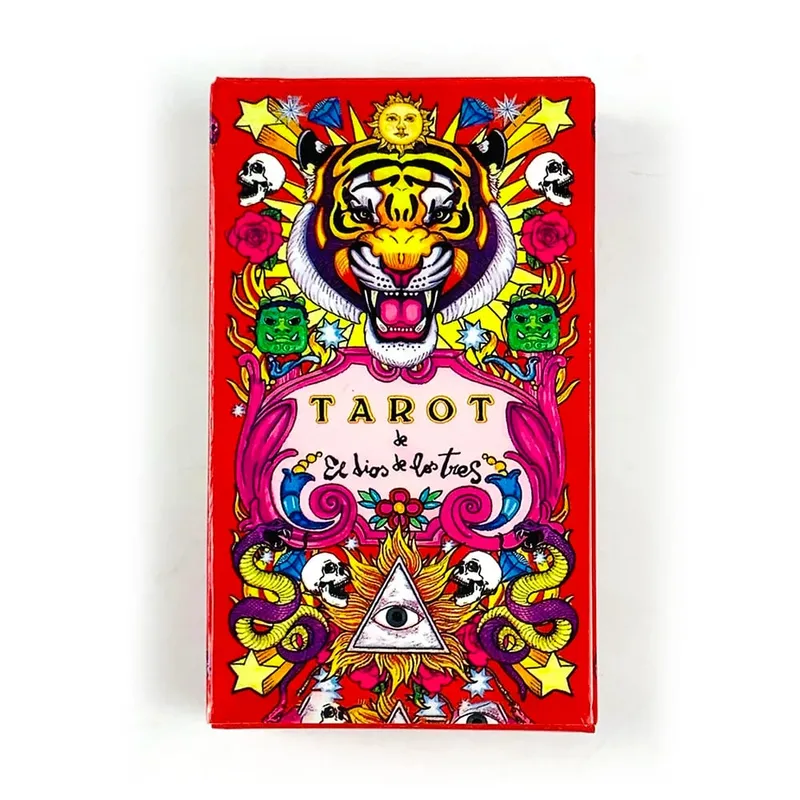 New Tarot Cards Of Arrival Traditional Chinese Style Tiger Deck Oracle English Visions Divination Edition Borad Playing Games
