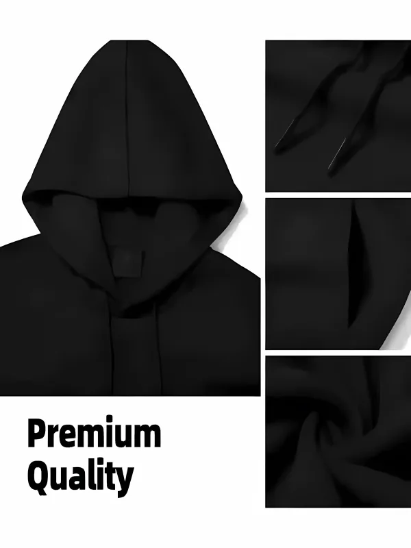 Men's winter-spring hooded sweatshirt with skull pattern for casual roller skating hip-hop streetwear — image 11