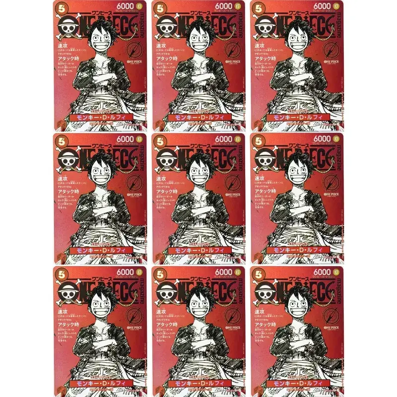 One Piece US College Basketball Luffy Promo Card Straw Hat Crew Anime Collectibles Replica High Quality Cards Foil Texture Card — image 16