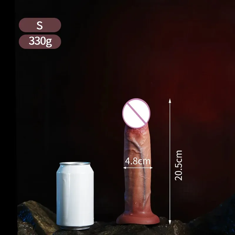 Super Long Dildo G-Spot Soft Realistic Silicone Anal Dildos Strapon Dick Butt Plug Masturbat Penis Adult Sex Toys for Man Women — image 11