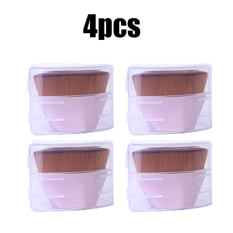 1/2/3/4pcs Makeup Brush Beauty Powder Face Blush Brushes Portable Professional Foundation Brush Cosmetics Soft Base Make Up — image 25