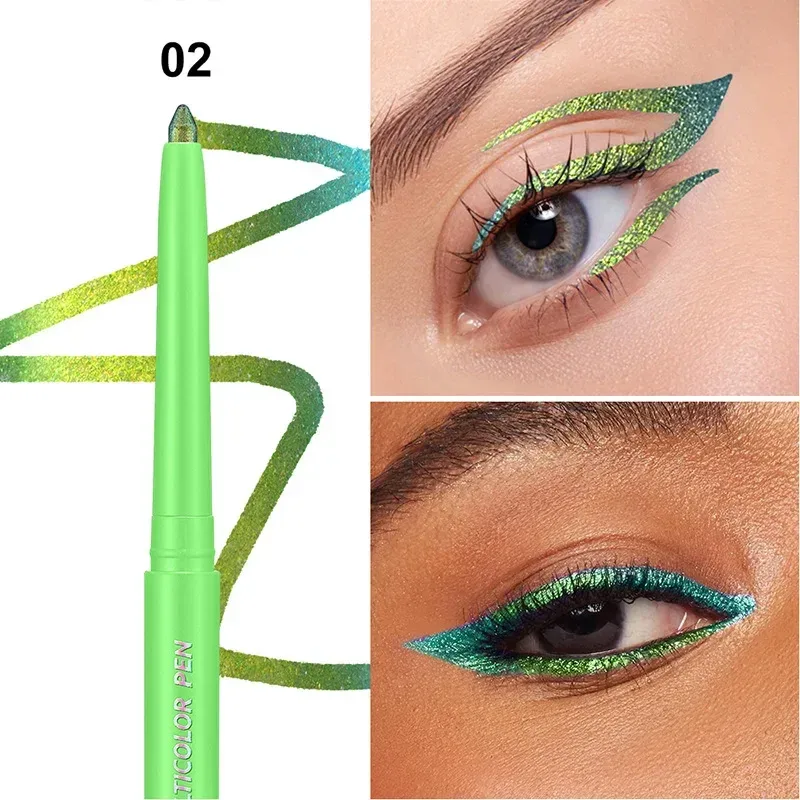 Chameleon Eyeliner Stick Pen Glitter Eyes Shadow Waterproof Shimmer Eye Liner Pen Shiny High-gloss Cosmetics Beauty Make Up — image 8
