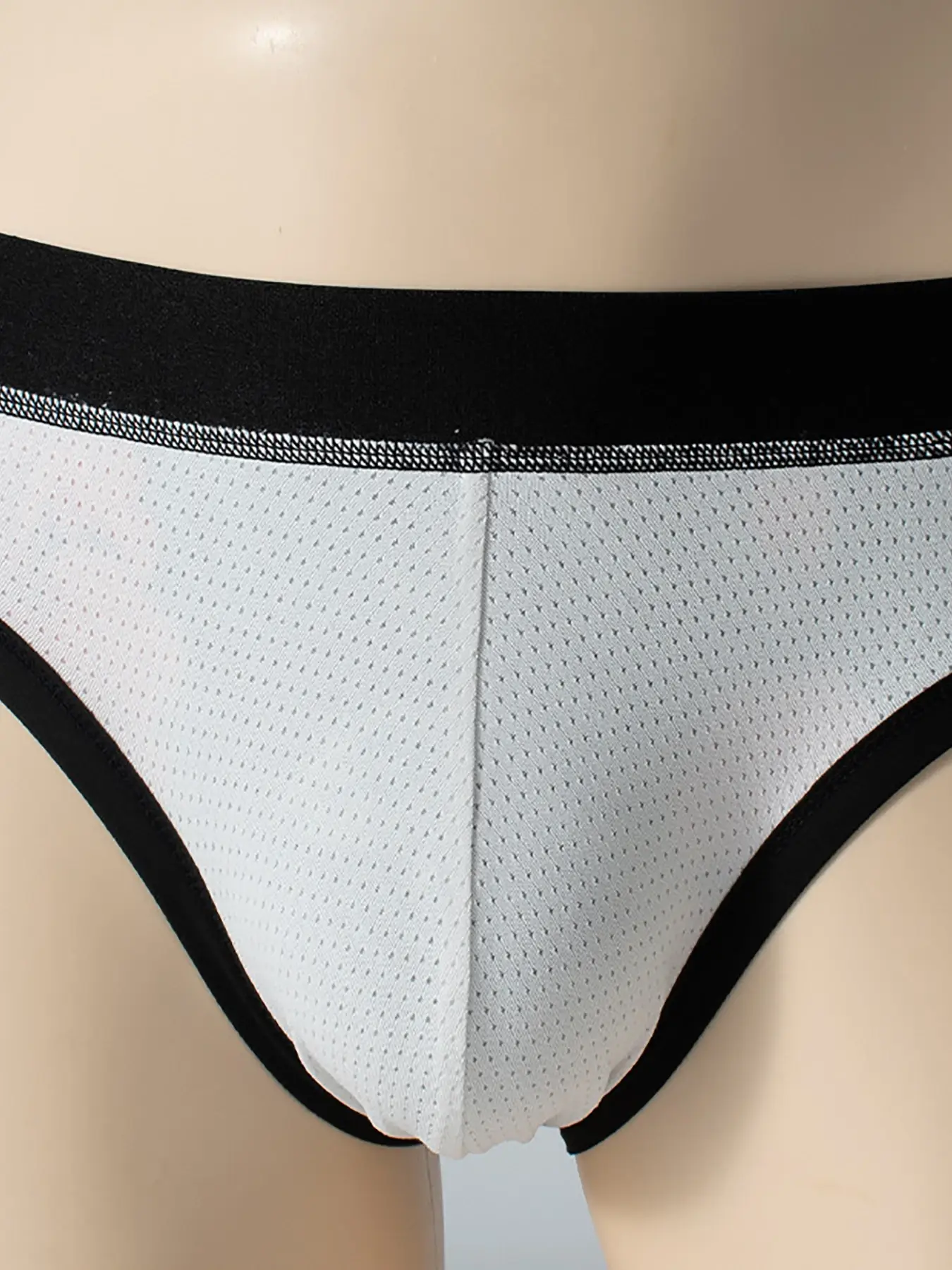 3PCS Men's Underwear Trend Printed Ice Silk Men's Triangle Briefs New Fashion Printed Triangle Briefs Comfortable Briefs