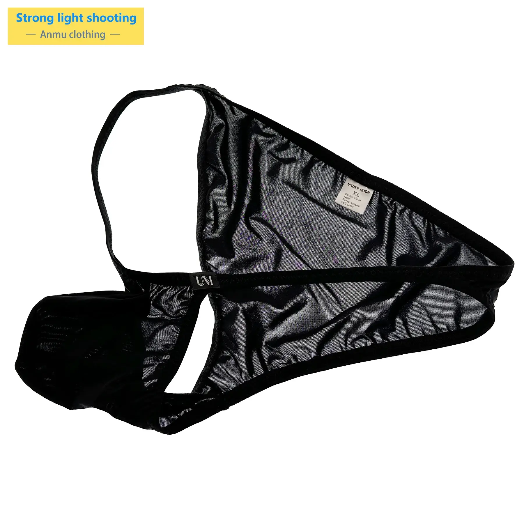 Culotte de glace surdimensionnée et confortable pour hommes, sous-vêtements sexy semi-transparents pour un usage quotidien — image 5
