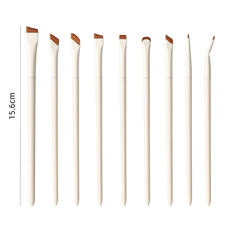 3/7/9 Makeup Brushes Set Blade Eyeliner Brush Eyebrow Brushes Portable Fine Oblique Head Eye Liner Eyebrow Brush Makeup Tool — image 2