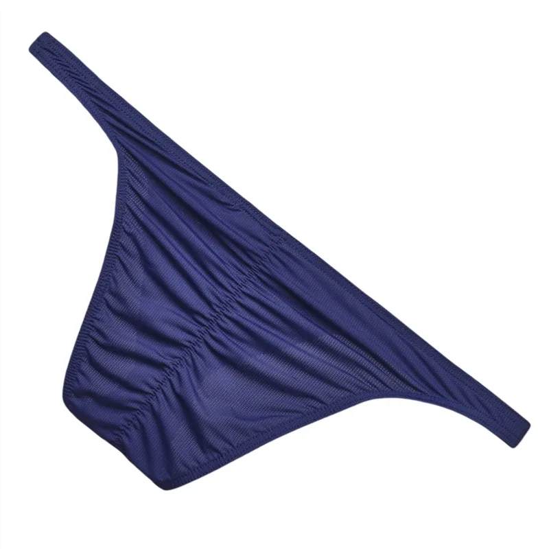 Mens Bikini Briefs Underwear Sexy Man U Pouch Hip Lift Underpants Mesh Breathable Male Mini Panties Ropa Interior Hombre Slips — image 9