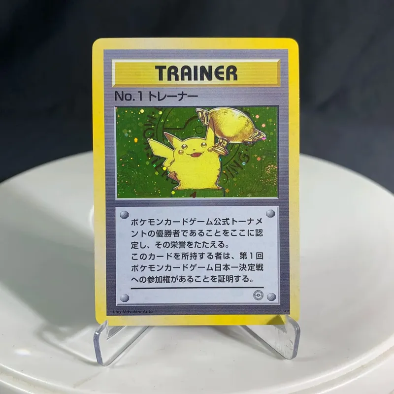 PKM Proxy Cards Japanese Rocket Neo Era Lugia e-Series Era Charizard Pikachu Illustrator Classic Holographic PTCG Collection Toy — image 4