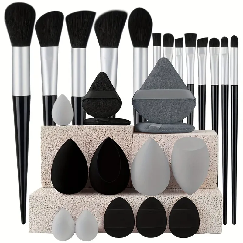 Makeup Brushes 8-29Pcs Makeup Kit Professional Women Cosmetic Soft Powder Brush Eyeshadow Foundation Full Set Travel Beauty Tool — image 6