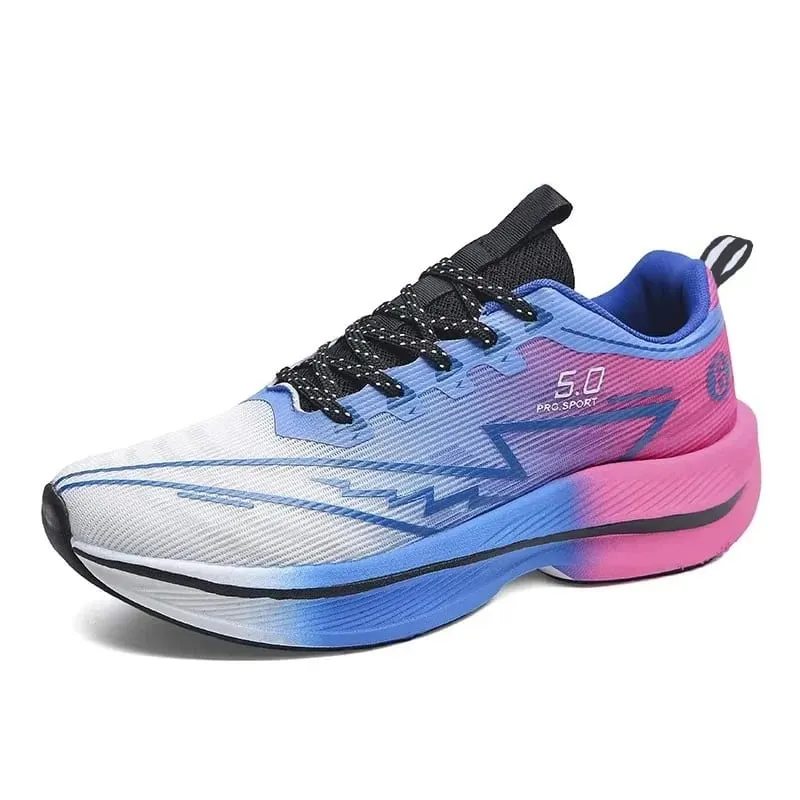 Brand Men's Carbon Plate Running Shoes Soft Cushion Shock Absorbing Sports Shoes Unisex Sneakers Light Anti-Slip Training Shoes — image 9