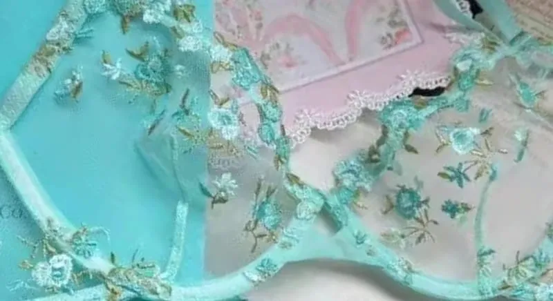 Sexy Sheer Lace Flower Embroidery Underwire Bra for Women Large Breast Minimizer Anti‑Sagging Comfort Everyday Wear YEMOMO S‑XL — image 14