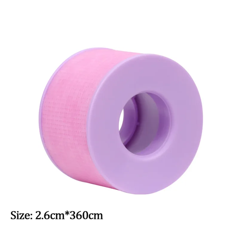 New10pcs Non-woven Silicone Gel Eyelash Tape Breathable Sensitive Resistant Microporous Eyelash Extension Color Tape Makeup Tool