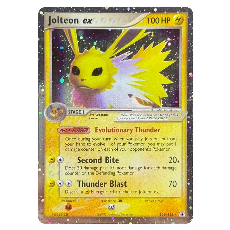 Proxy Cards Holographic Emerald Cacturne Rayquaza Hidden Legends Kyogre Crystal Guardians Alakazam Star Flareon Metagross — image 19