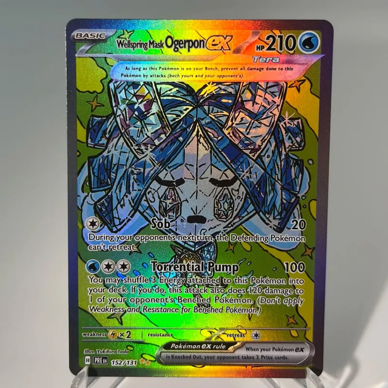 Prismatic Evolutions PKM Cards PTCG5-A GX Rainbow Umbreon Sylveon Leafeon ex Rare Collection Battle Toys Gifts for Hobbies — image 15
