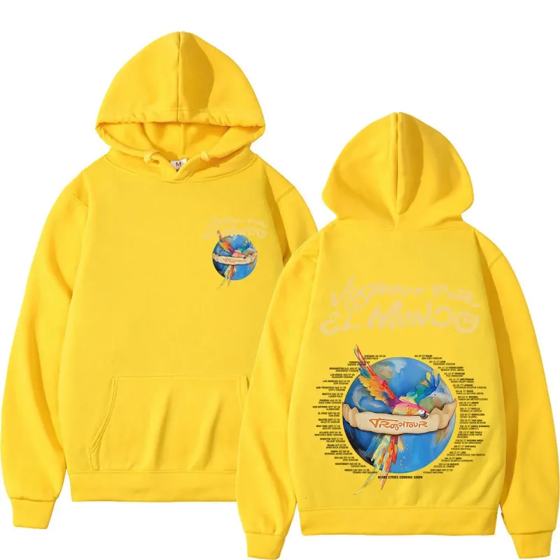 Karol G Viajando Por El Mundo Tropitour 2026 Graphics Hoodie Men Women Fashion Sweatshirts Casual Oversized Pullovers Fan Gifts — image 12