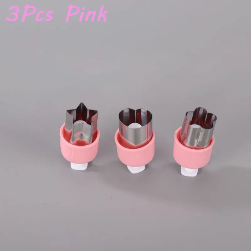 3/5/8Pcs Pressed Fruit Printing Cutting Flower Vegetable Kitchen Embossing Biscuit Cookie Cutting Mold For Kids Lunch Bento Box