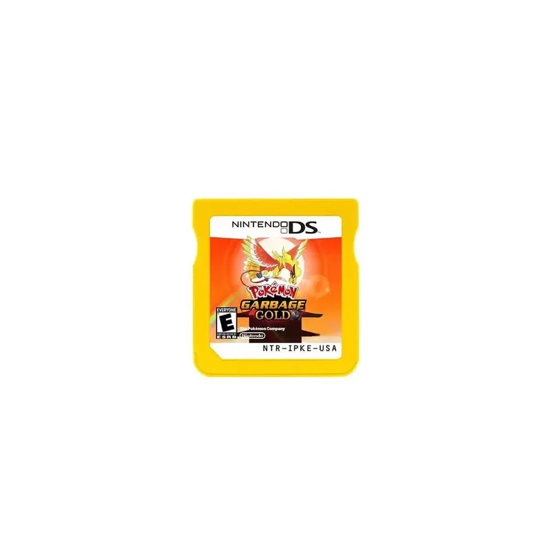 Anime Pokemon Series NDS Game Cartridge Video Game Console Moemon Silver Yellow KAIZO MoonBlack2 Hobby Collection Gifts Toys — image 21