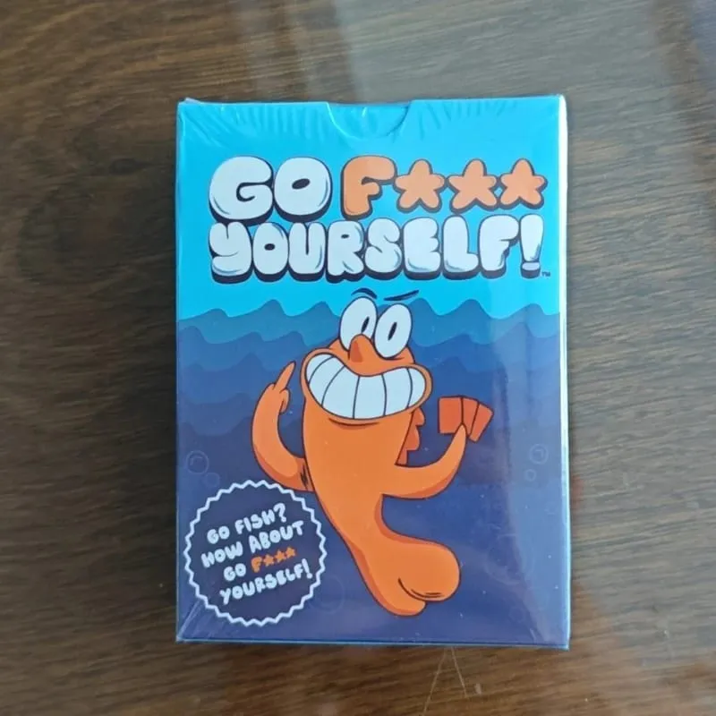 Go Fish Card Game Yourself Fun Gag Gift Hilarious Board Games with A Twist Night Family Interaction Party Game for 2+ Players — image 6