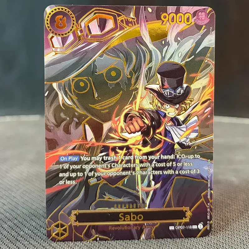 SP Gold Stamping Buggy Perona Mihawk Sabo Ace Luffy Zoro-juurou Sanji Newgate Nami Hancock Hiyori ONE PIECE Proxy Cards — image 18