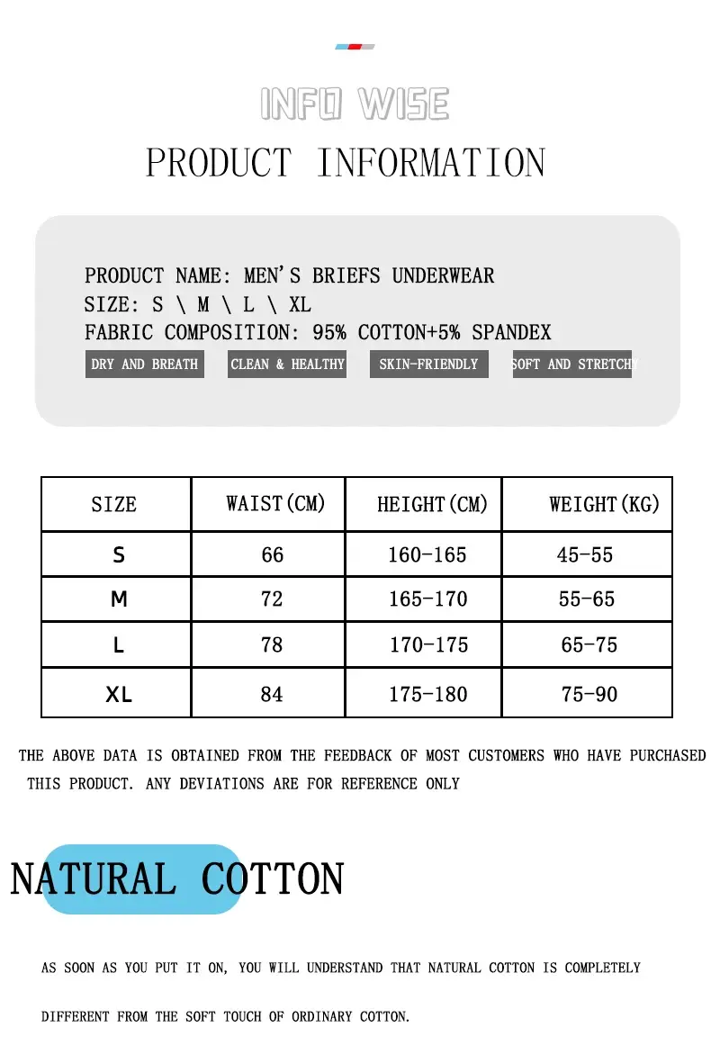 Mens Cotton Briefs Solid Color High Cut Hollow Low Waist Sexy Underwear Wholesale — image 7