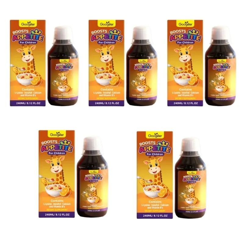 Googeer Children’s Appetite Support Liquid with L-Lysine Inositol Calcium and B Vitamins Daily Nutritional Support 240 ML — image 11