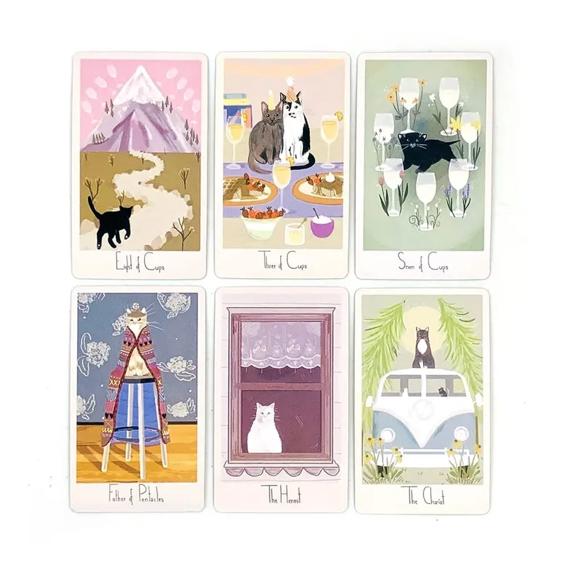 New Tarot Oracle Leisure Entertainment Card Family Gathering Divination Deck Board Playing Game Collect Hobby Cards Gifts — image 4