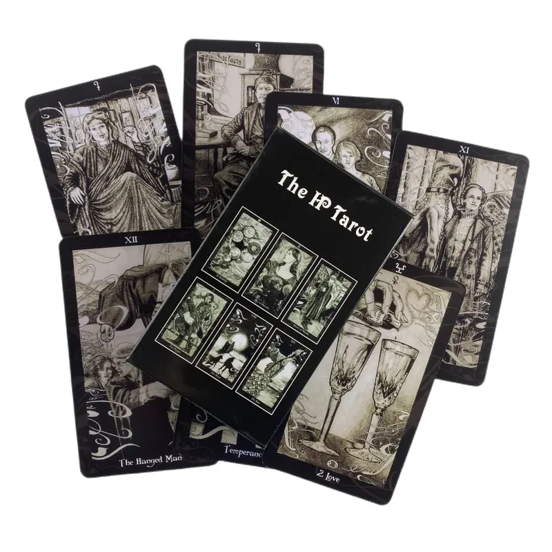 The HP Tarot 78 Tarot Deck Original Tarot Cards For Beginners And Light Seer's Tarot Divination Tools The Rider Tarot Deck — image 3