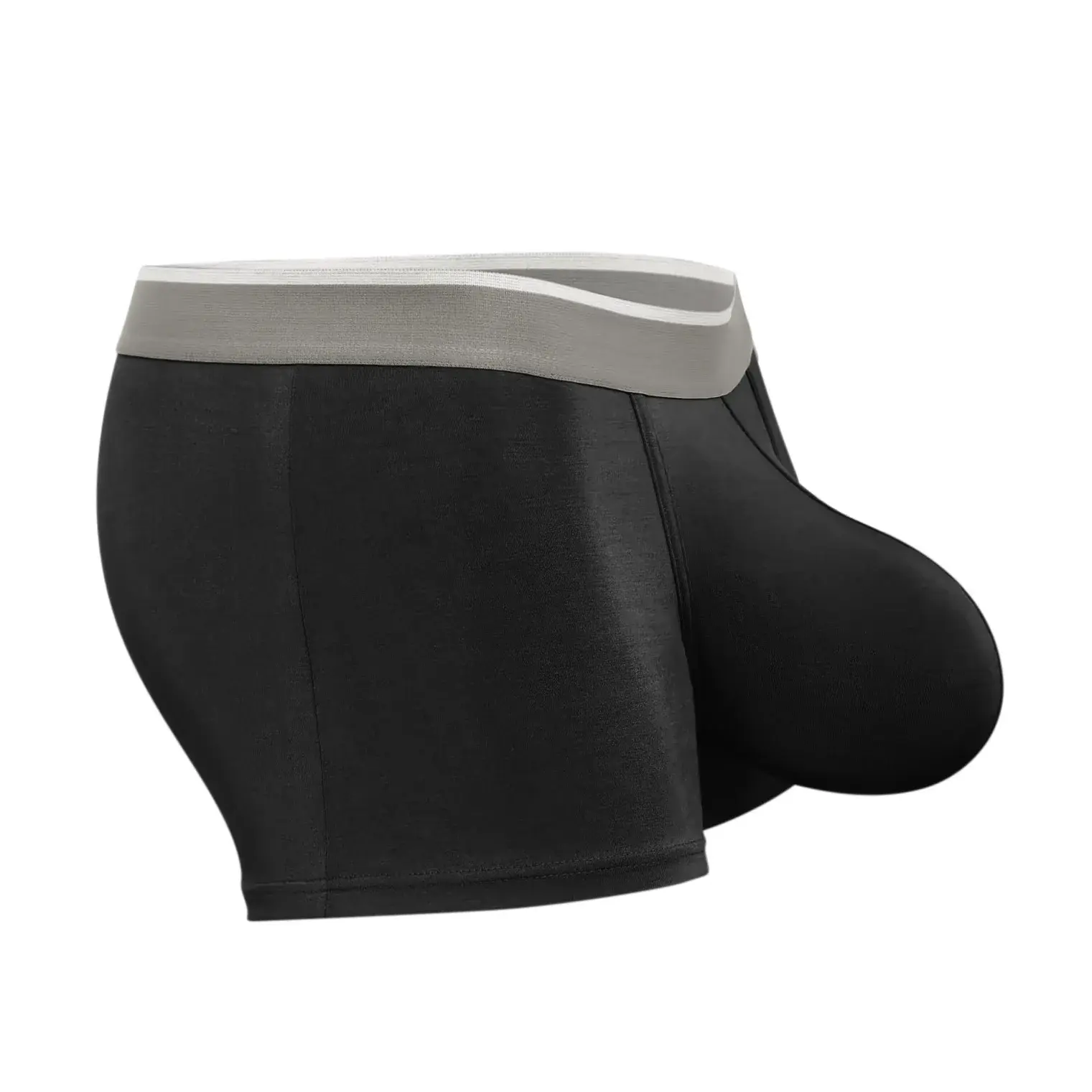 Men Modal Boxer Briefs Breathable Cooling Big Pouch Underwear Soft Mens Boxers Comfortable Male Panties with Extra Large Pouch — image 11