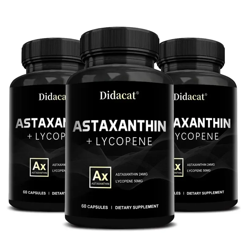 Astaxanthin Supplement for Men and Women | From Haematococcus Pluvialis Microalgae for Eye & Skin Health Support — image 11