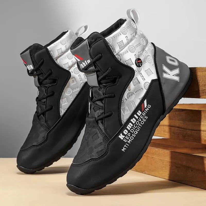 High-Top Casual Sneakers with Trendy Embossed Design Soft and Shock-Absorbing Versatile for Daily Commuting Unisex Fashion Height-Increasing Sports Shoes 9 — image 4