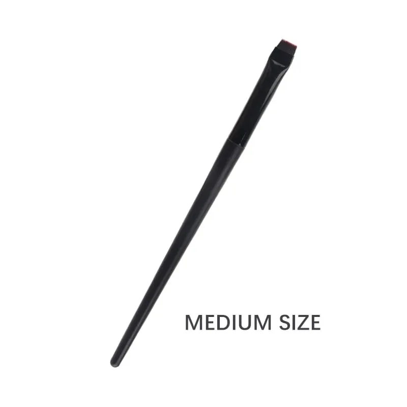 1/3 Pcs Blade Eyeliner Makeup Brush Set Ultra Thin Fine Angle Flat Eyebrow Brushes Under The Eyes Place Precise Detail Brush — image 11