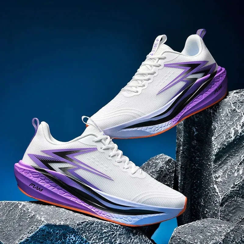 Running Shoes Speciality Marathon Men Sports Breathable Lightweight Carbon Board Women's Comfortable Athletic Nonskid Sneakers — image 5