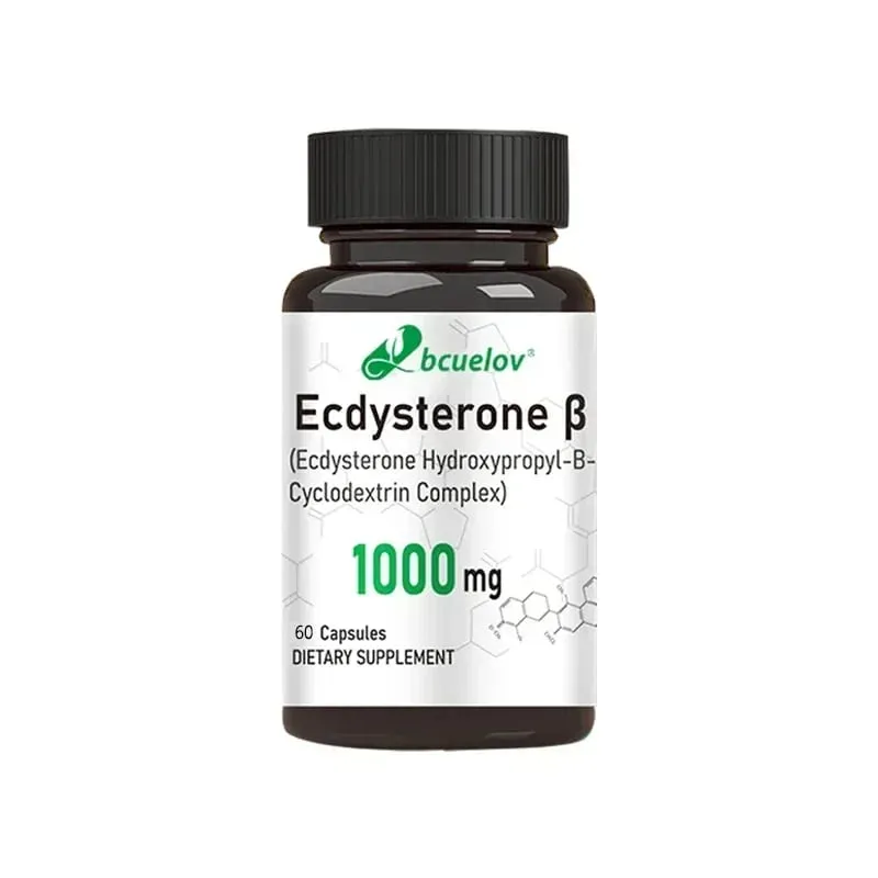 Ecdysterone Supplement 1000 mg - Enhanced Energy Levels Increased Muscle Strength 30/60/120 Capsules — image 9