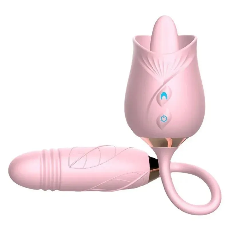 Powerful Rose Sucking Vibrator for Women G-Spot Licking Clitoris Stimulation Female Sucker Vagina Nipple Massager Adult Sex Toys — image 15