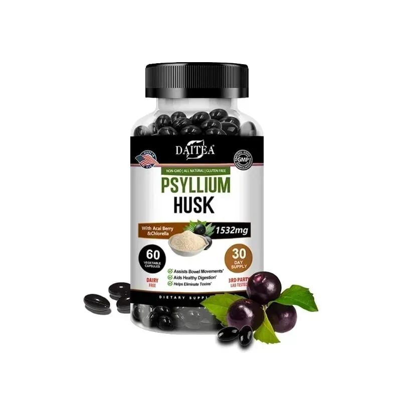 Psyllium Husk - Contains Natural Psyllium Husks To Benefit Intestinal and Digestive Health and Enhance Immunity — image 8