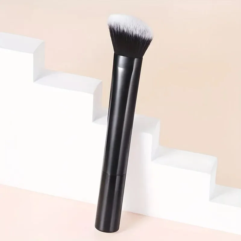 1 Angled Blush And Contour Brush Makeup Brush Foundation Brush Perfect for Cheeks Forehead Chin Nose Blending And Shaping — image 3