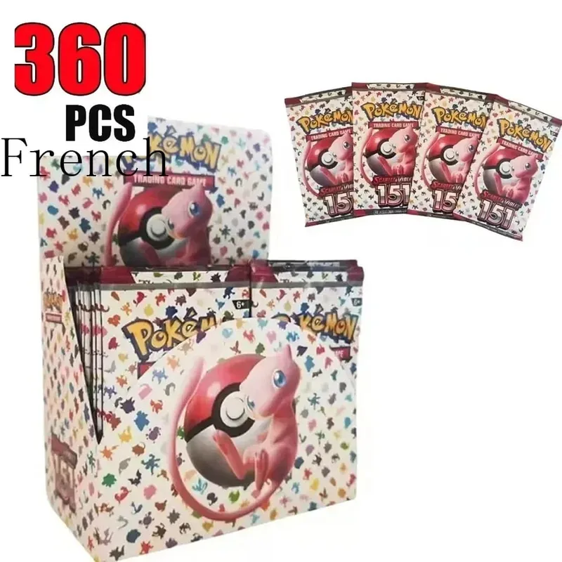 360P French Pokémon cards: Ecarlet & Violet Etsncelles Astral Radiance Obsidian Flames Booster Box Card Game 36 Pack Box — image 3