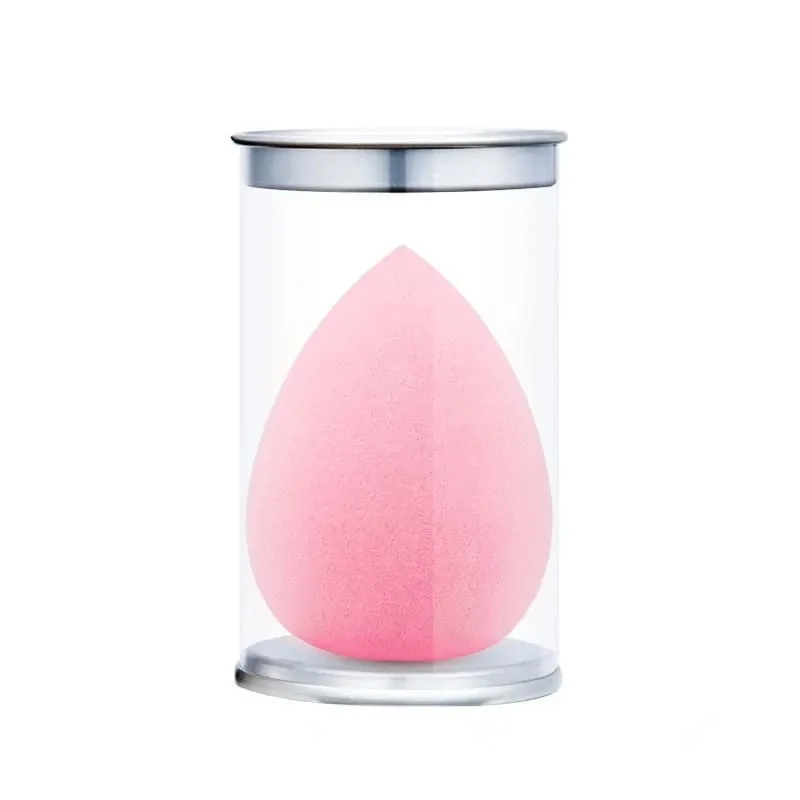 25pcs Custom Logo Beauty Color Cosmetic Blender with box Customize Make Up Private Label Latex Free Clear Box Makeup Sponge — image 2