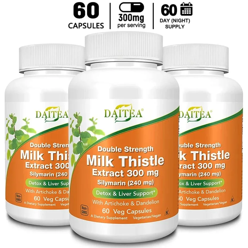 Liver Health Detox Cleanse Supplement | Artichoke Extract Milk Thistle & Dandelion Support A Healthy Liver Detoxify — image 10