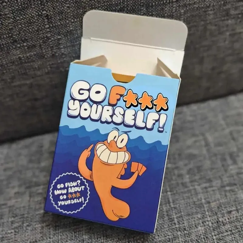 Go Fish Card Game Yourself Fun Gag Gift Hilarious Board Games with A Twist Night Family Interaction Party Game for 2+ Players — image 4