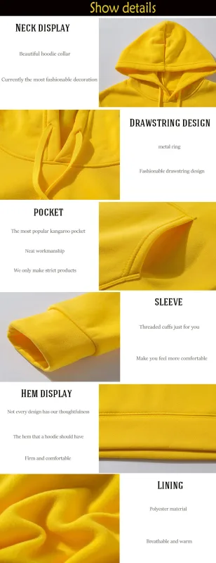 Men's and Women's Warm Sweatshirt Casual Print Streetwear Pullovers Sport Fitness Pocket Hoodies Multi Color Winter Clothes y2k — image 4