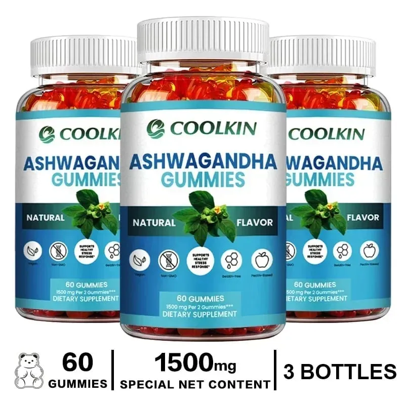 Ashwagandha Gummies - Enhance Physical Strength and Endurance Relieve Stress and Anxiety Improve Sleep Quality Antioxidant — image 11