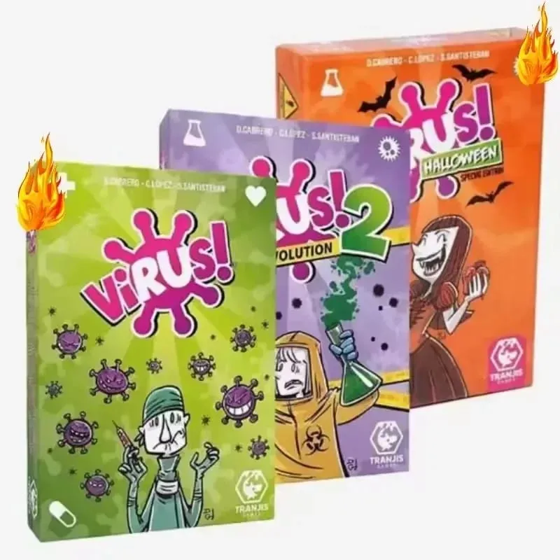 Interesting Virus Card Game & Virus Evolusion 2 The Contagiously Fun Party Board Game for Wedding Birthday Party Board Game — image 2